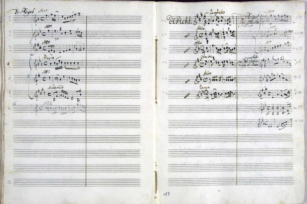 The three sets of handwriting on these 4 pages make it clear that this inventory was used continuously for several years.